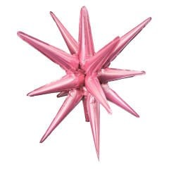 KUTUP YILDIZI FOLYO BALON AÇIK PEMBE