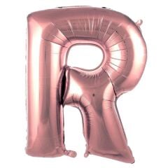 FOLYO HARF BALON 40 İNÇ ''R'' ROSEGOLD