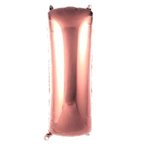 FOLYO HARF BALON 40 İNÇ ''I'' ROSEGOLD