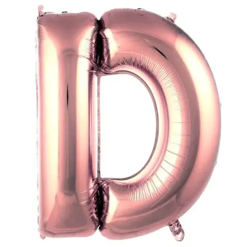 FOLYO HARF BALON 40 İNÇ ''D'' ROSEGOLD