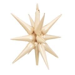 KUTUP YILDIZI FOLYO BALON KREM