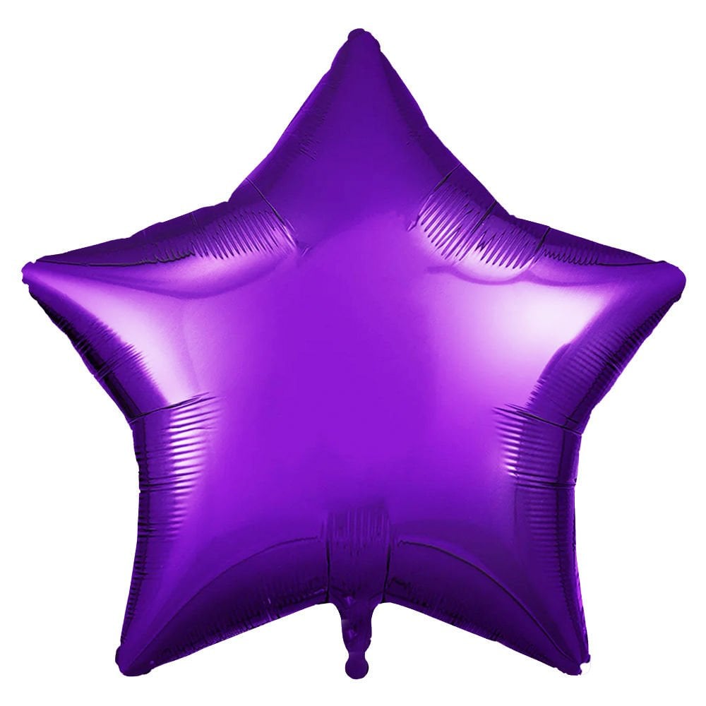 YILDIZ FOLYO BALON MOR  24 INÇ