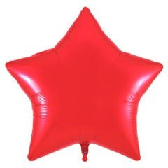 YILDIZ FOLYO BALON KIRMIZI 24 INÇ