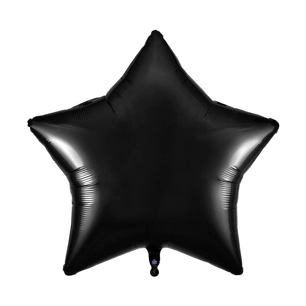 YILDIZ FOLYO BALON SİYAH 18 INÇ