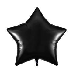 YILDIZ FOLYO BALON SİYAH 18 INÇ