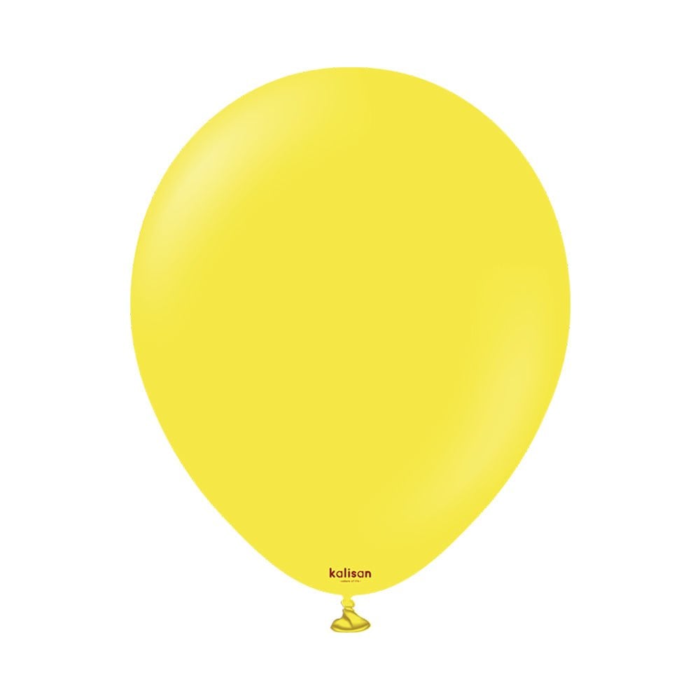 12'' Standart Balon Sarı 100’lü