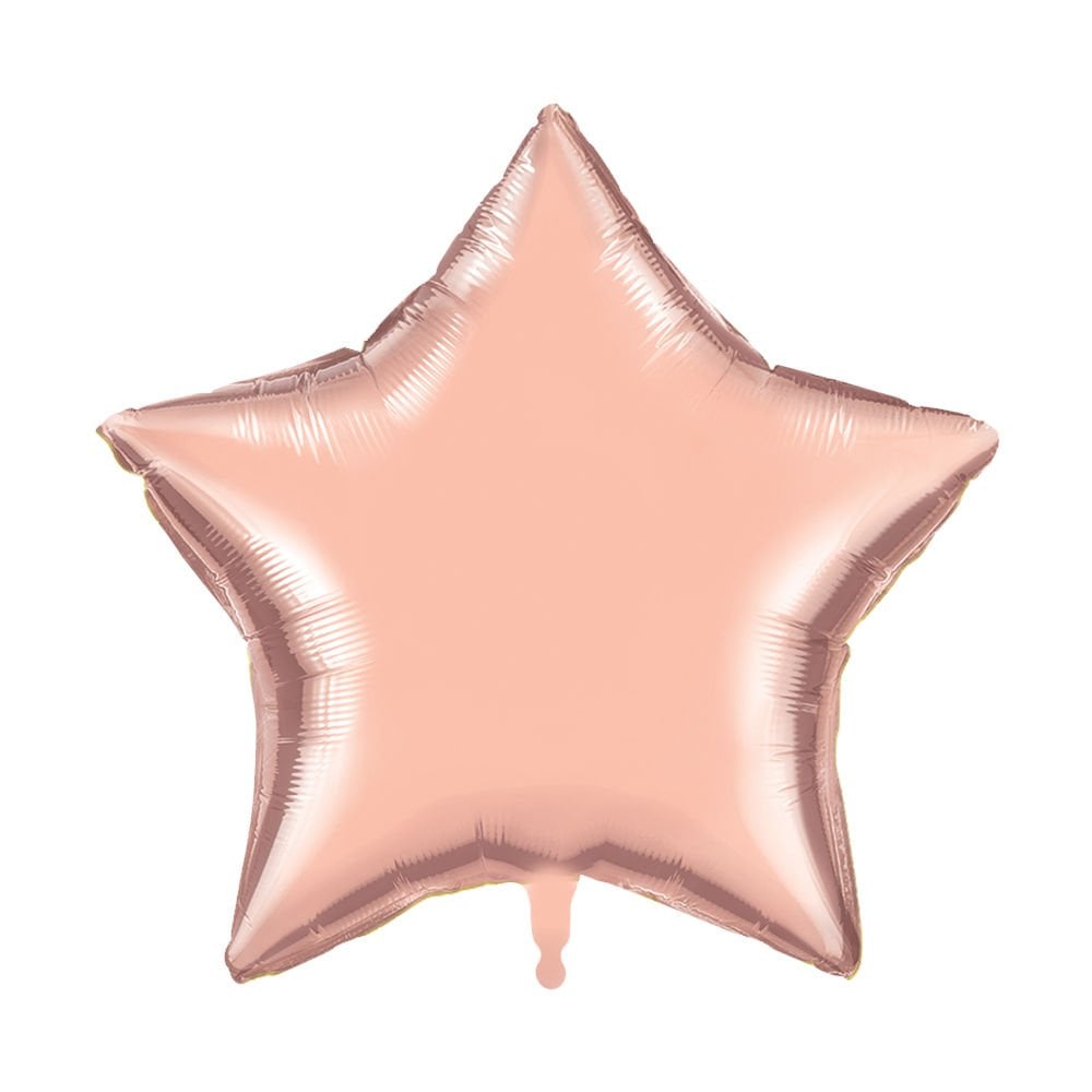 YILDIZ FOLYO BALON ROSE GOLD 18 INÇ