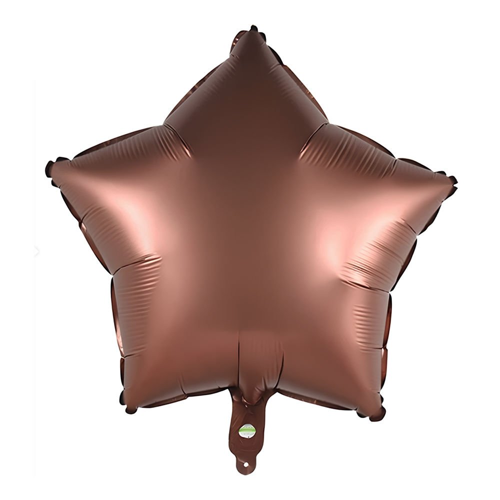 YILDIZ FOLYO BALON KAHVERENGİ 18 INÇ