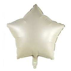 YILDIZ FOLYO BALON KREM 18 INÇ