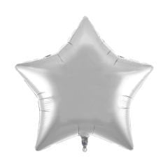 YILDIZ FOLYO BALON GÜMÜŞ 18 INÇ
