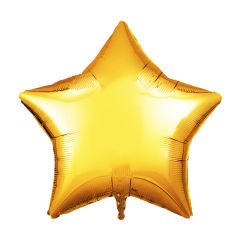 YILDIZ FOLYO BALON GOLD 18 INÇ