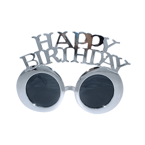 HAPPY BIRTHDAY GÜMÜŞ PARTİ GÖZLÜĞÜ