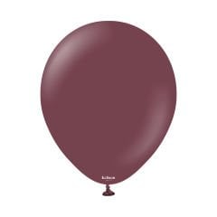 12'' Standart Balon Opak Bordo 100’lü