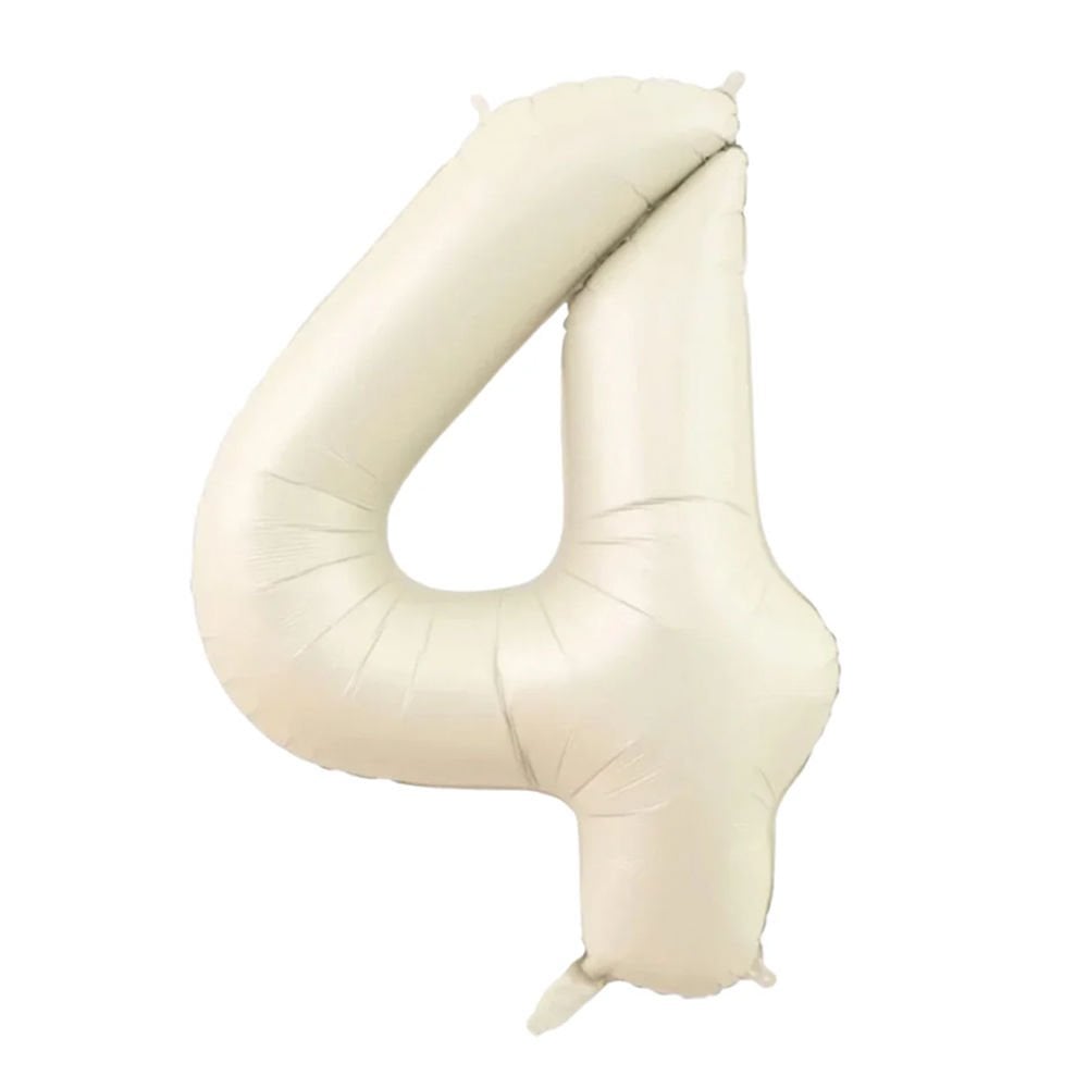 FOLYO RAKAM BALON 34 İNÇ KREM 4