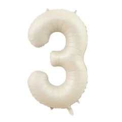 FOLYO RAKAM BALON 34 İNÇ KREM 3