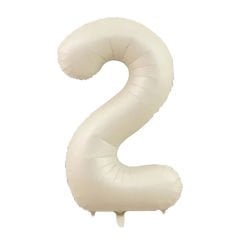 FOLYO RAKAM BALON 34 İNÇ KREM 2