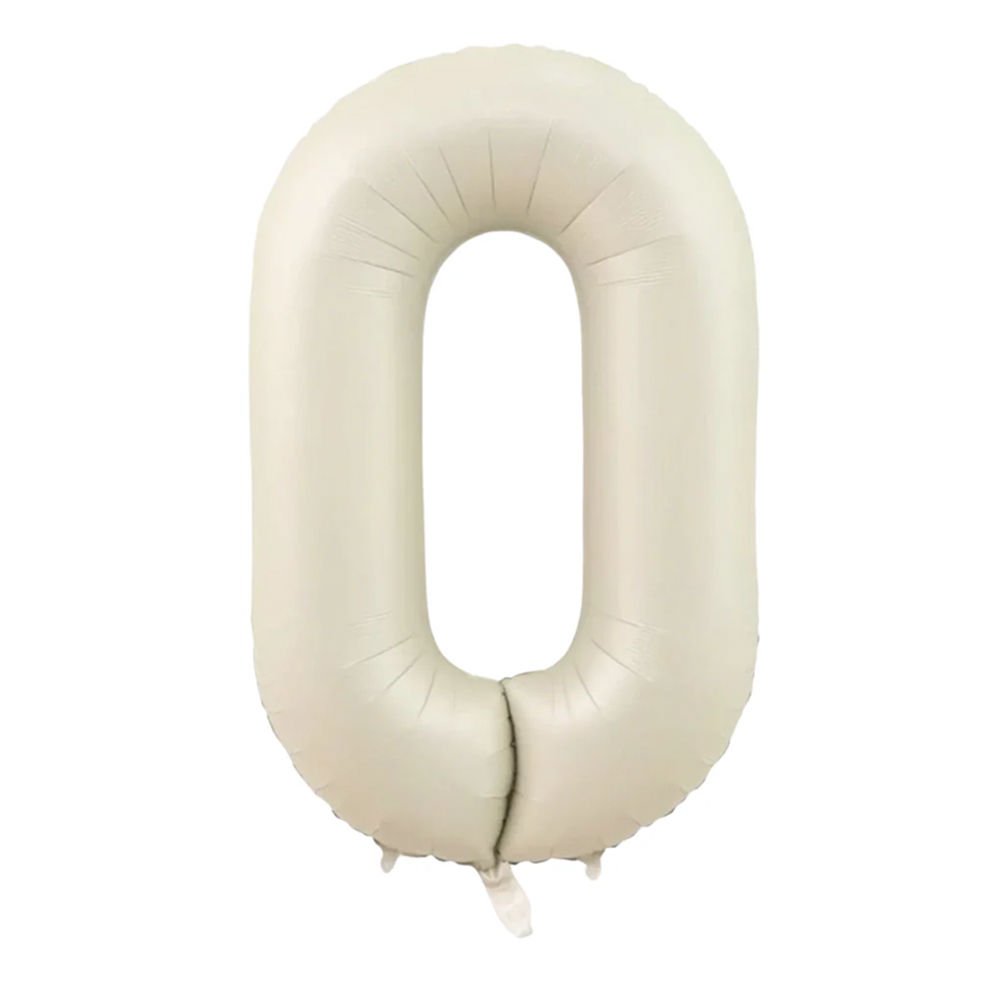 FOLYO RAKAM BALON 34 İNÇ KREM 0