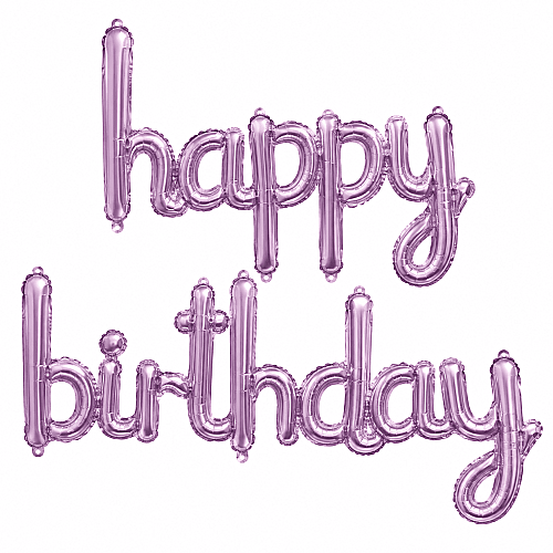 HAPPY BIRTHDAY SET BALON LİLA