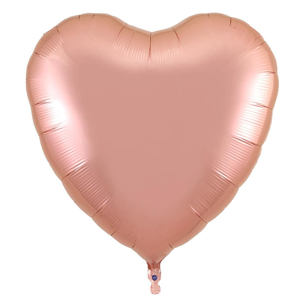 KALP FOLYO BALON ROSE GOLD 24 INÇ
