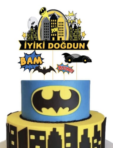 BATMAN TEMALI KÜRDAN SÜS 5 Lİ