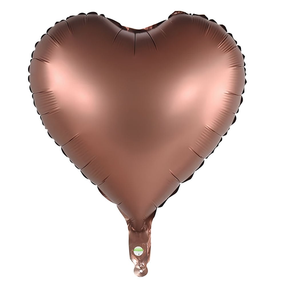 KALP FOLYO BALON KAHVERENGİ  18 INÇ