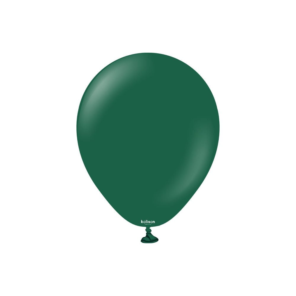 5'' Standart Balon Koyu Yeşil(Dark Green) 100’lü
