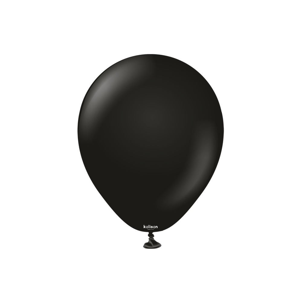 5'' Standart Balon Siyah 100’lü