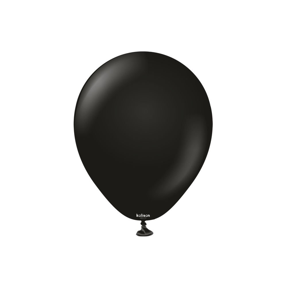 5'' Standart Balon Siyah 100’lü