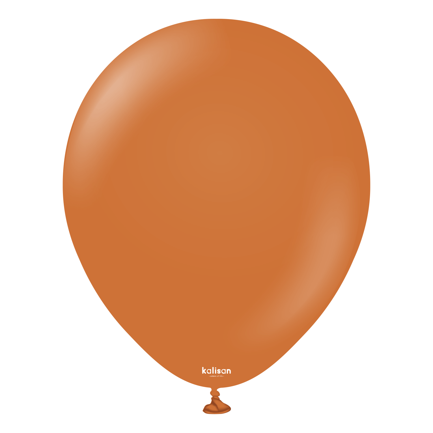 18'' Standart Balon Karamel Kahve 3'lü
