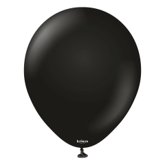 18'' Standart Balon Siyah 5'li