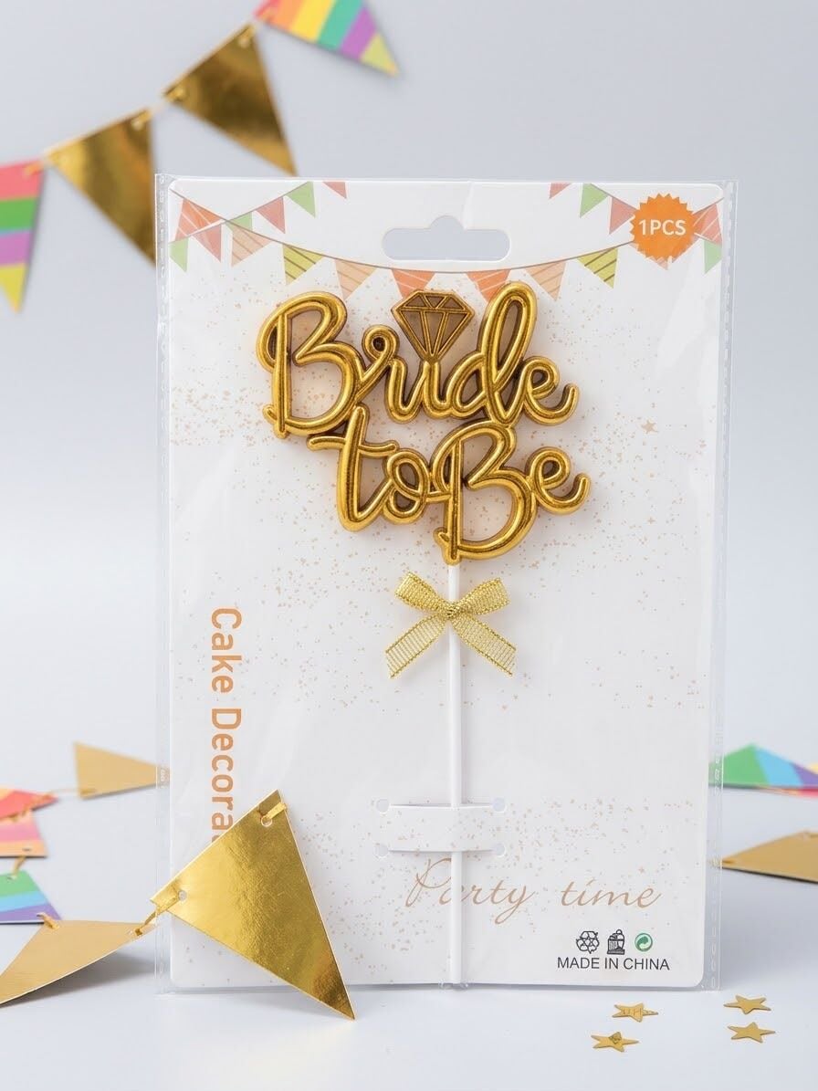 PASTA ÜZERİ GOLD BRIDE TO BE