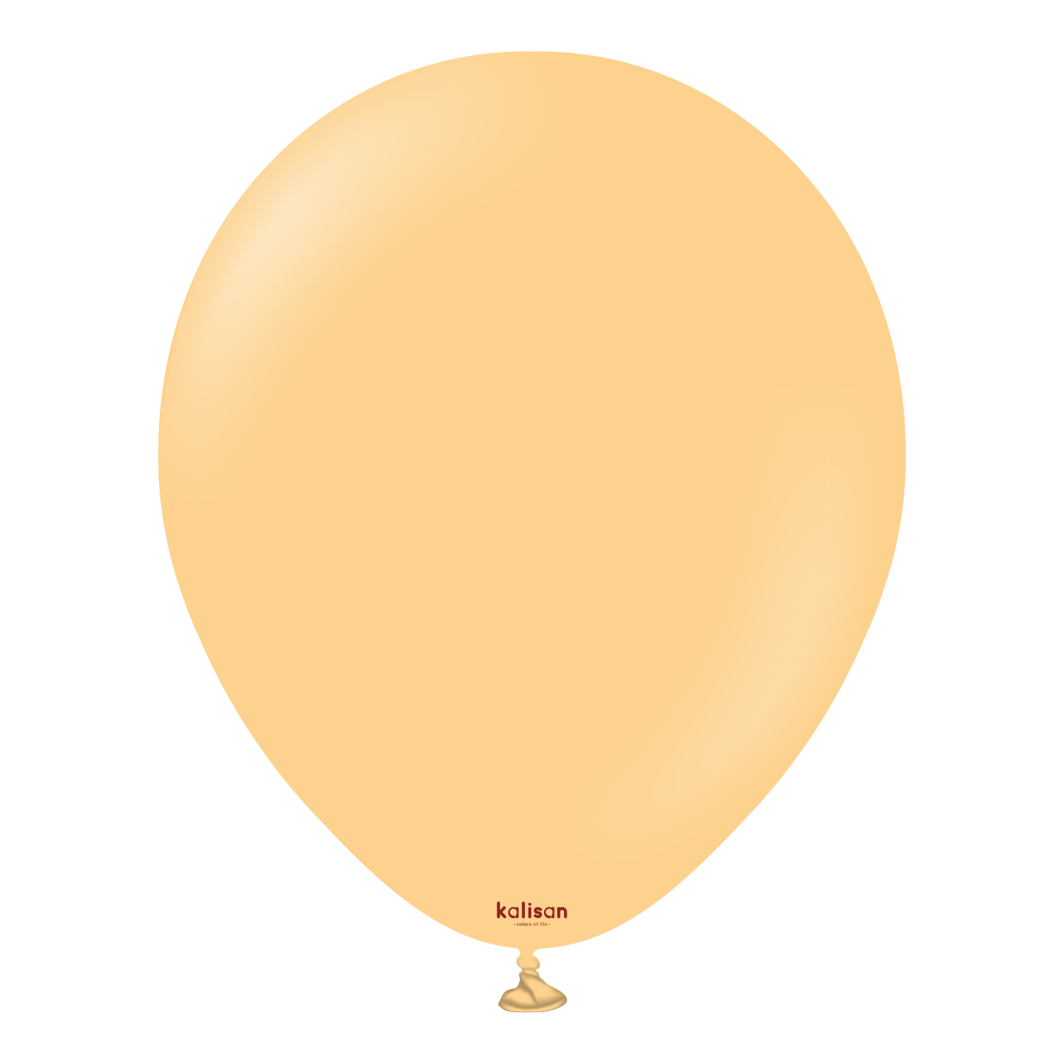 18'' Standart Balon Peach (Şeftali) 3'lü