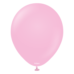 18'' Standart Balon Şeker Pembe 3'lü