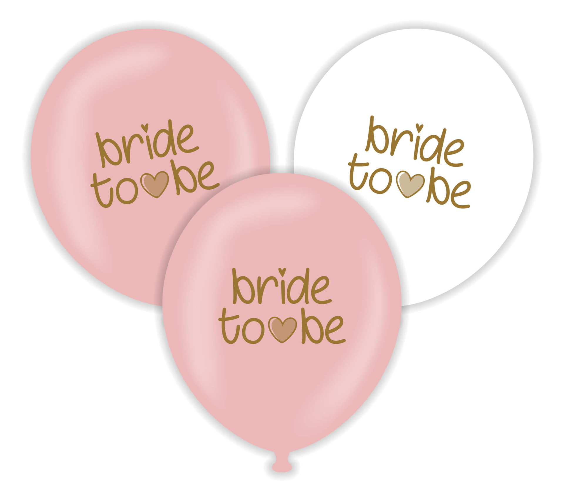 12'' Bride To Be Baskılı Balon 25’li