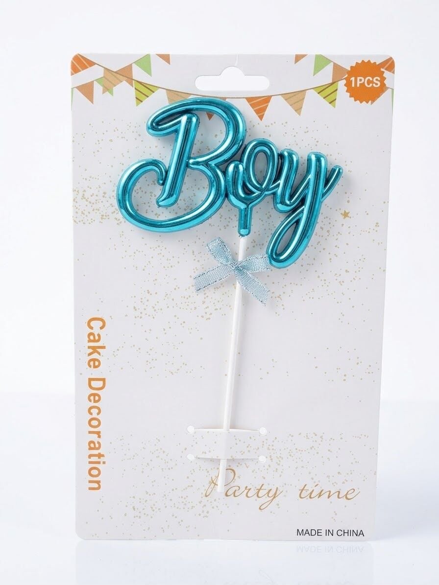 PASTA ÜZERİ MAVİ BOY KÜRDAN SÜS