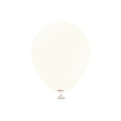 5'' Retro Balon Beyaz 100’lü