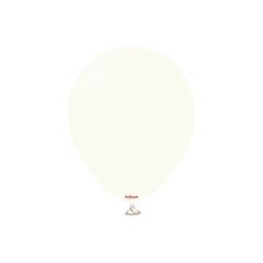 5'' Retro Balon Beyaz 100’lü