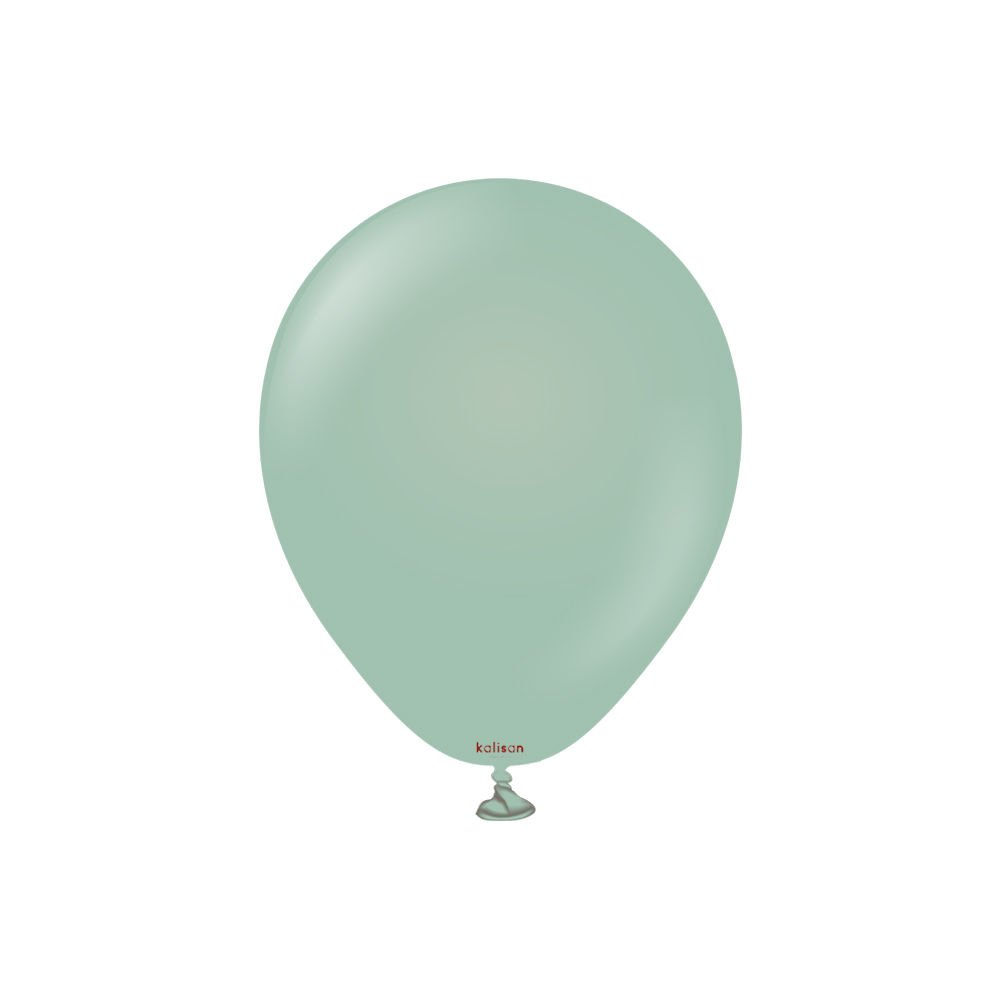 5'' Retro Balon Kış Yeşili 100’lü