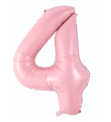 FOLYO RAKAM BALON 34 İNÇ PEMBE 4