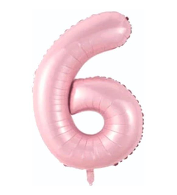 FOLYO RAKAM BALON 34 İNÇ PEMBE 6