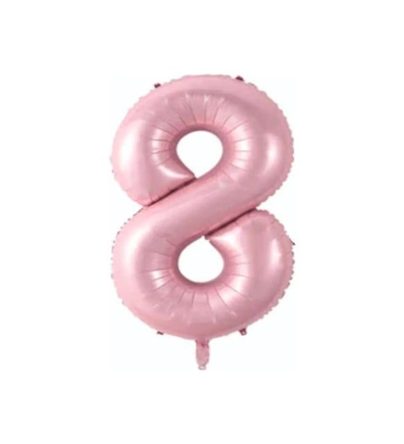 FOLYO RAKAM BALON 34 İNÇ PEMBE 8