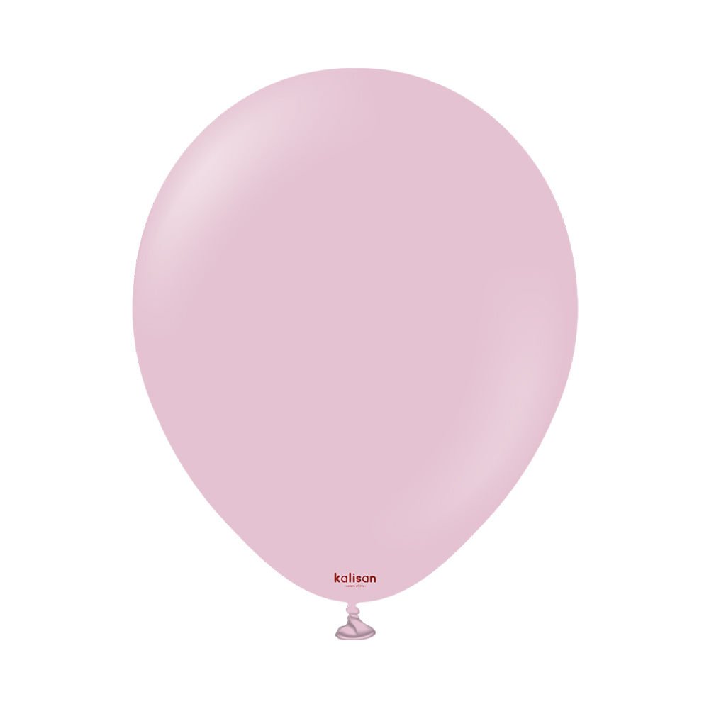 12'' Retro Balon Toz Pembe 100’lü
