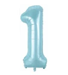 FOLYO RAKAM BALON 34 İNÇ MAVİ 1