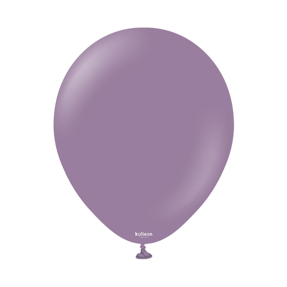 12'' Retro Balon Lavanta 100’lü