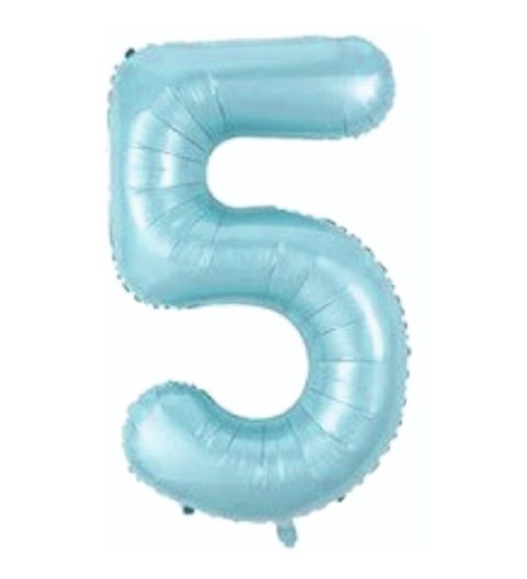 FOLYO RAKAM BALON 34 İNÇ MAVİ 5