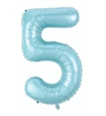 FOLYO RAKAM BALON 34 İNÇ MAVİ 5