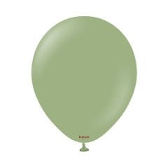 12'' Retro Balon Okaliptus 100’lü