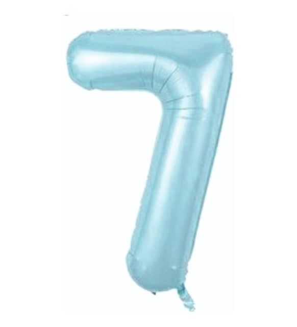 FOLYO RAKAM BALON 34 İNÇ MAVİ 7