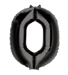 FOLYO RAKAM BALON 34 İNÇ SİYAH 0