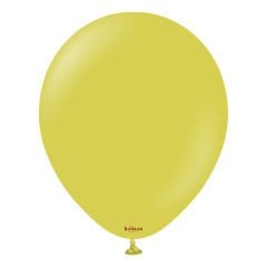 18'' Retro Balon Zeytin 3'lü